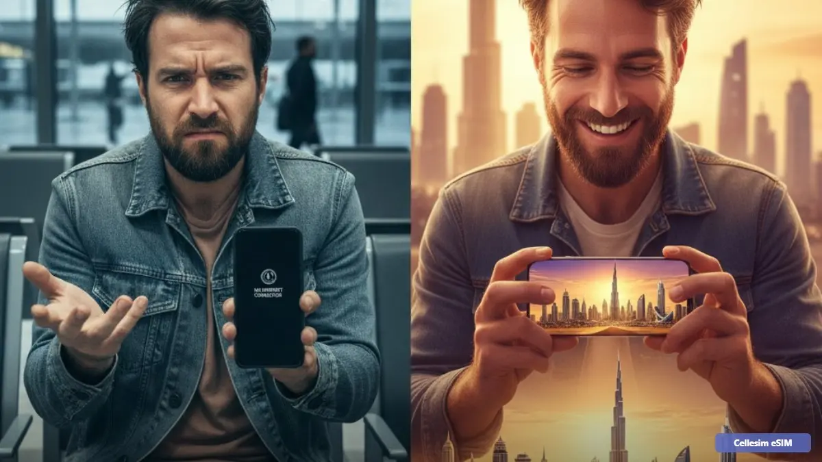 eSIM nos Emirados Árabes Unidos 2026: Conexão Perfeita para sua Viagem