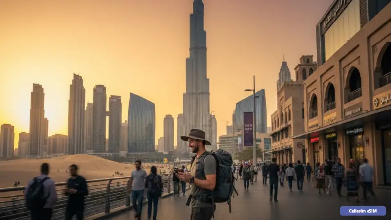 Din ultimate eSIM-guide for De forente arabiske emirater 2026: Dubai og mer