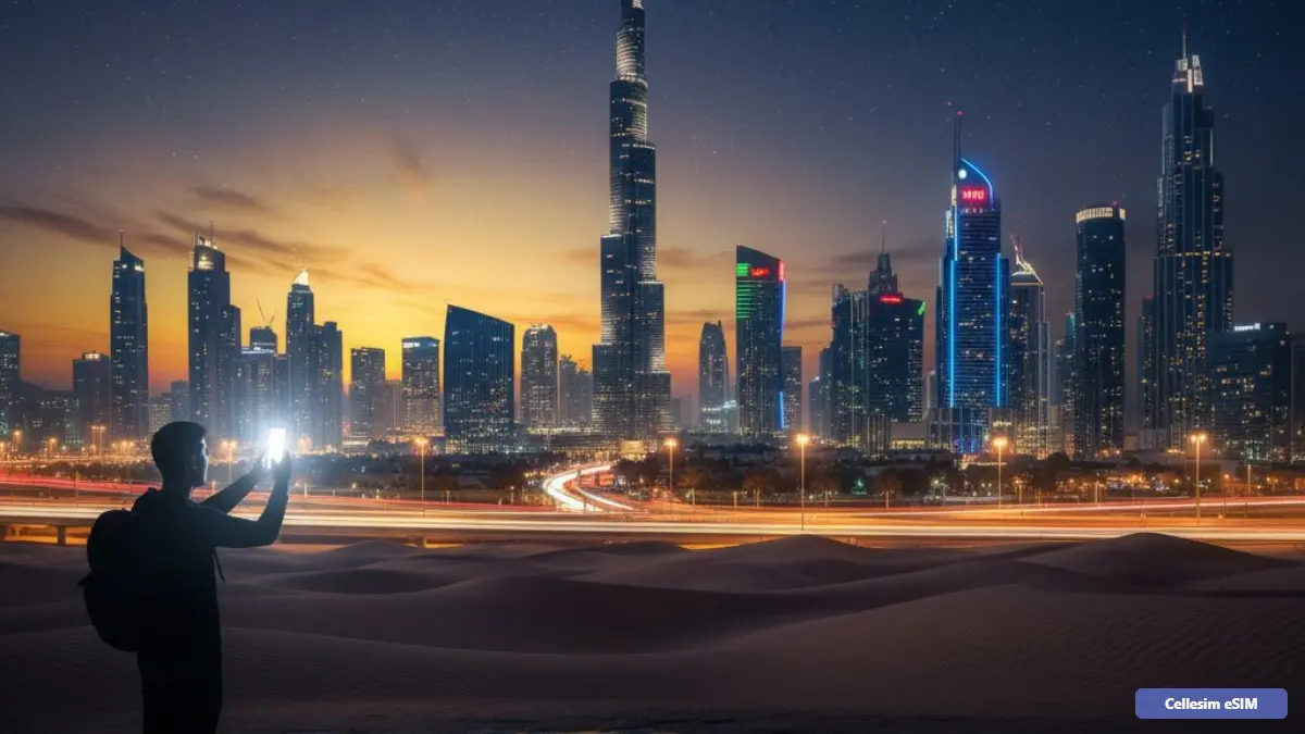 eSIM i Dubai og Arabiske Emirater 2026: Din Komplette Rejseguide