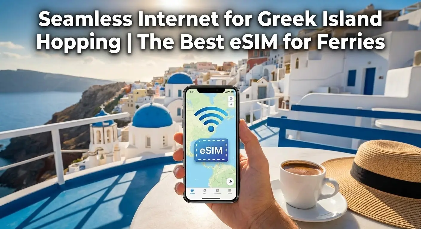 Seamless Internet for Greek Island Hopping | The Best eSIM for Ferries