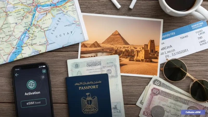 eSIM i Egypt: Din komplette guide til sømløs tilkobling i 2026
