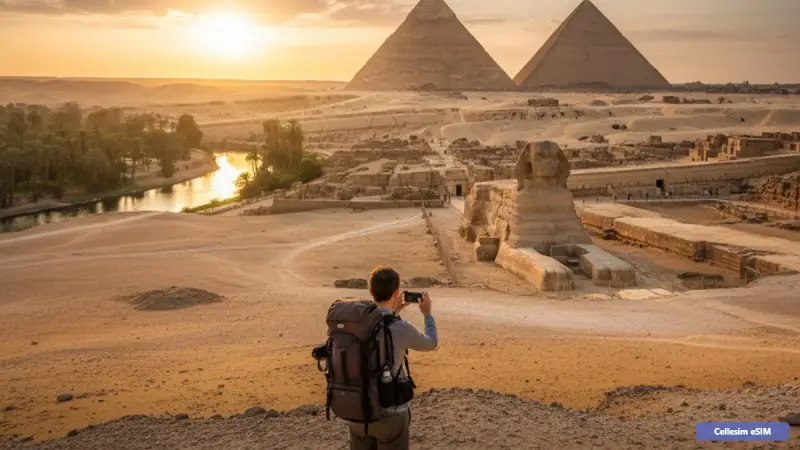 eSIM do Egypta 2026: Váš kompletní průvodce internetem a připojením na dovolené