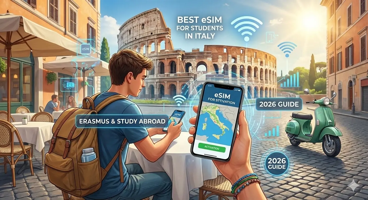 Best eSIM for Students in Italy (Erasmus & Study Abroad) | 2026 Guide