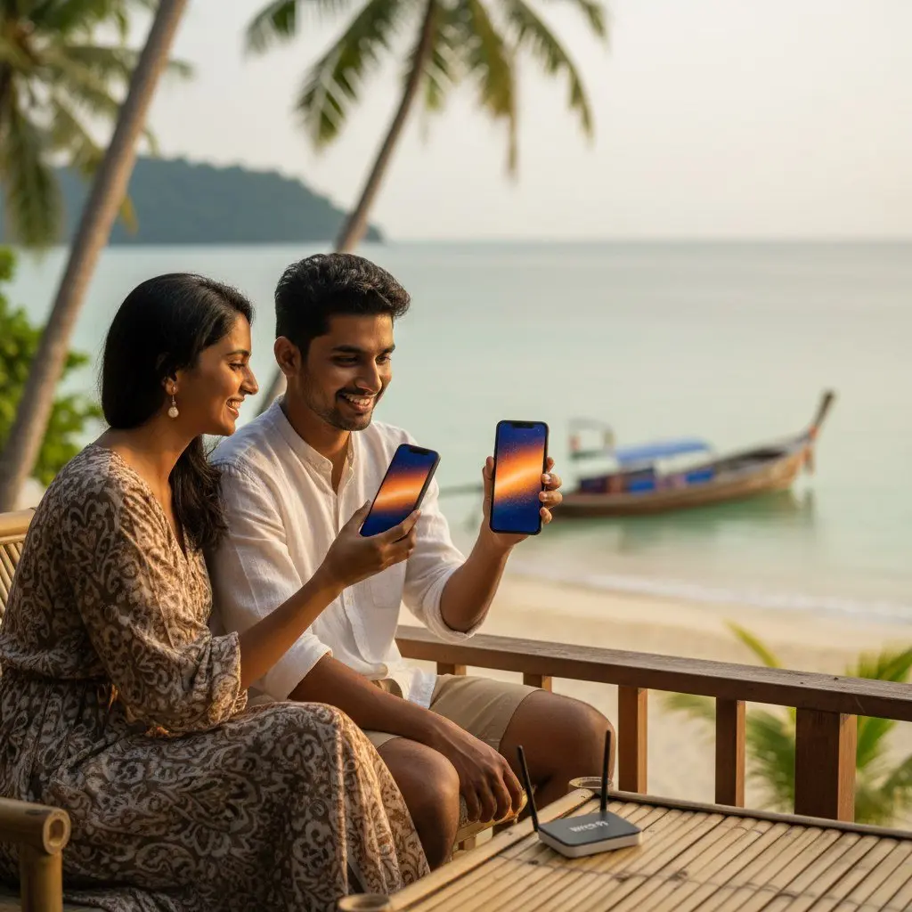थाईलैंड में eSIM बनाम फिजिकल सिम: 2026 के लिए आपकी अंतिम गाइड