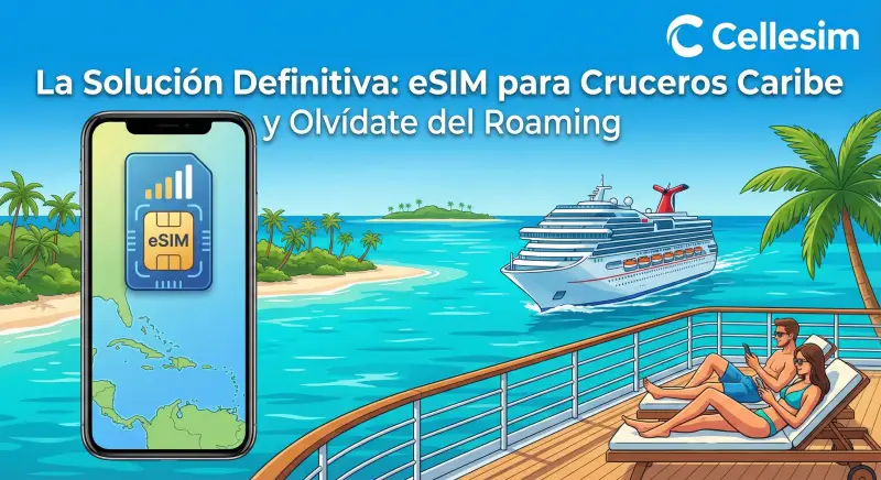 La Solución Definitiva: **eSIM para Cruceros Caribe** y Olvídate del Roaming