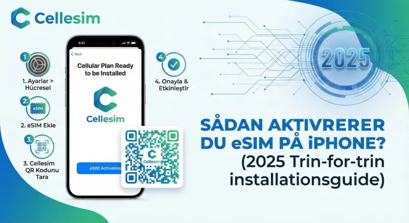 Sådan aktiverer du eSIM på iPhone? (2025 Trin-for-trin installationsguide)