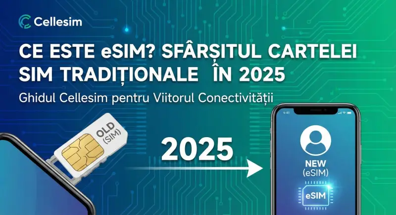 Ce este eSIM? Sfârșitul cartelei SIM tradiționale în 2025