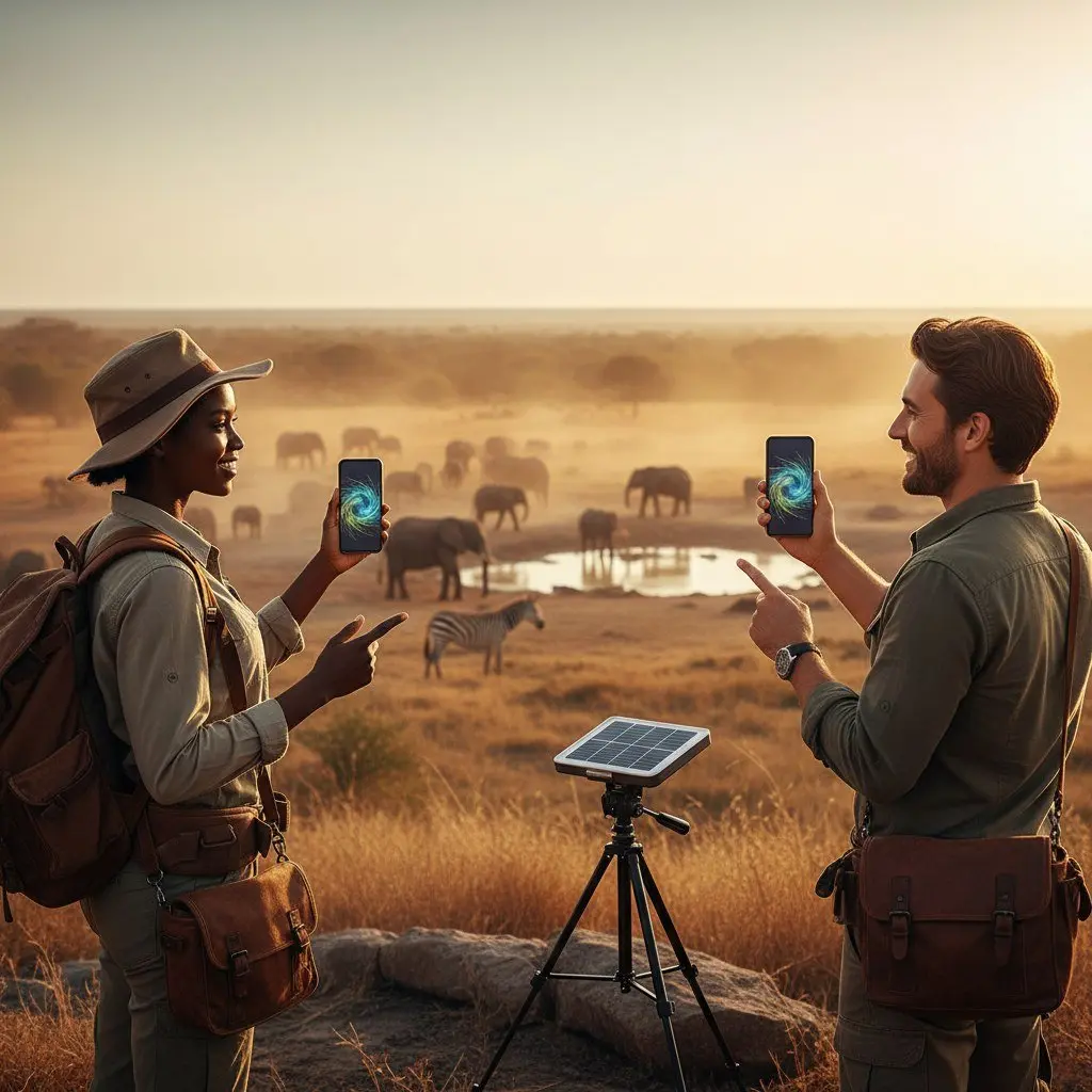 아프리카 사파리 여행 필수품: 29개국 eSIM으로 동물 영상 공유하기