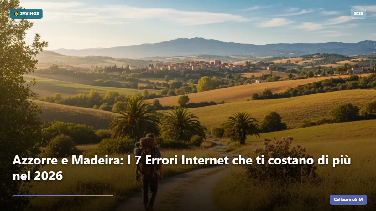 Azzorre e Madeira: I 7 Errori Internet che ti costano di più nel 2026