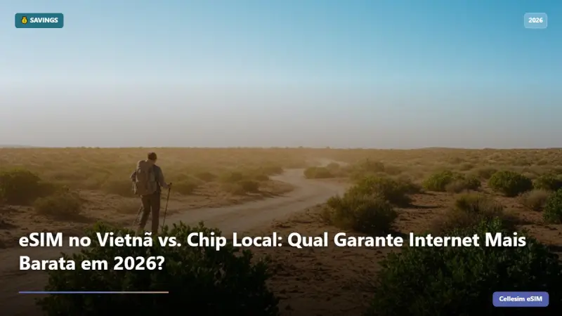 eSIM no Vietnã vs. Chip Local: Qual Garante Internet Mais Barata em 2026?