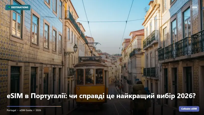 eSIM в Португалії: чи справді це найкращий вибір 2026?