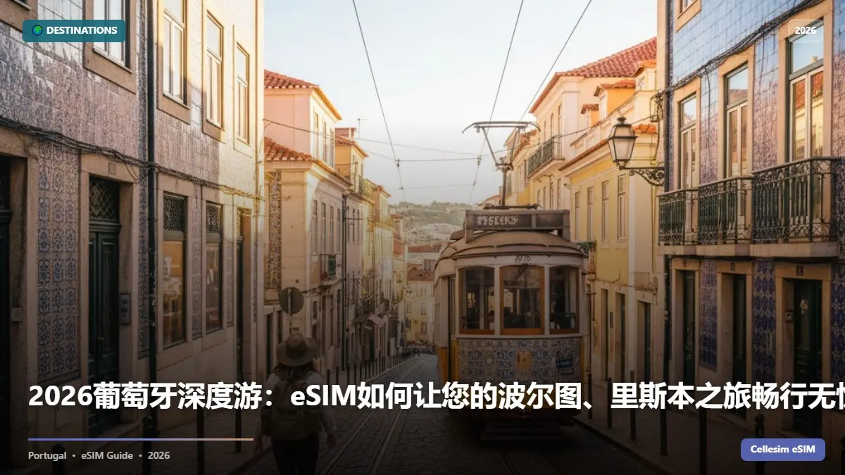 2026葡萄牙深度游：eSIM如何让您的波尔图、里斯本之旅畅行无忧？