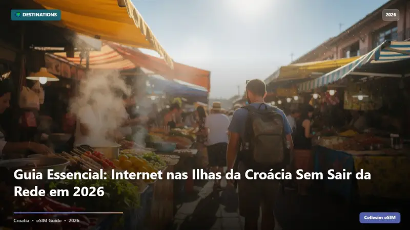 Guia Essencial: Internet nas Ilhas da Croácia Sem Sair da Rede em 2026