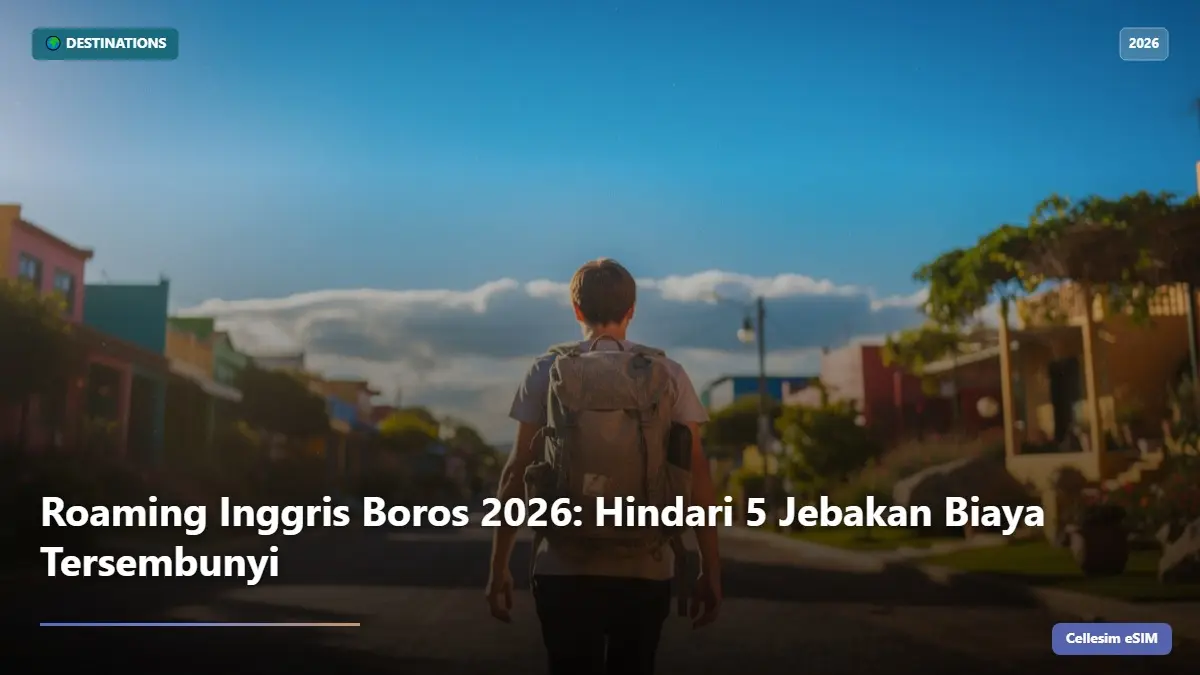 Roaming Inggris Boros 2026: Hindari 5 Jebakan Biaya Tersembunyi