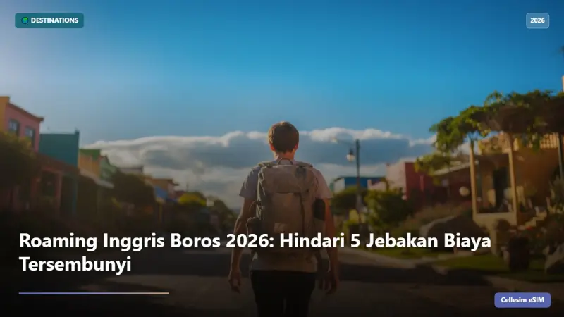 Roaming Inggris Boros 2026: Hindari 5 Jebakan Biaya Tersembunyi