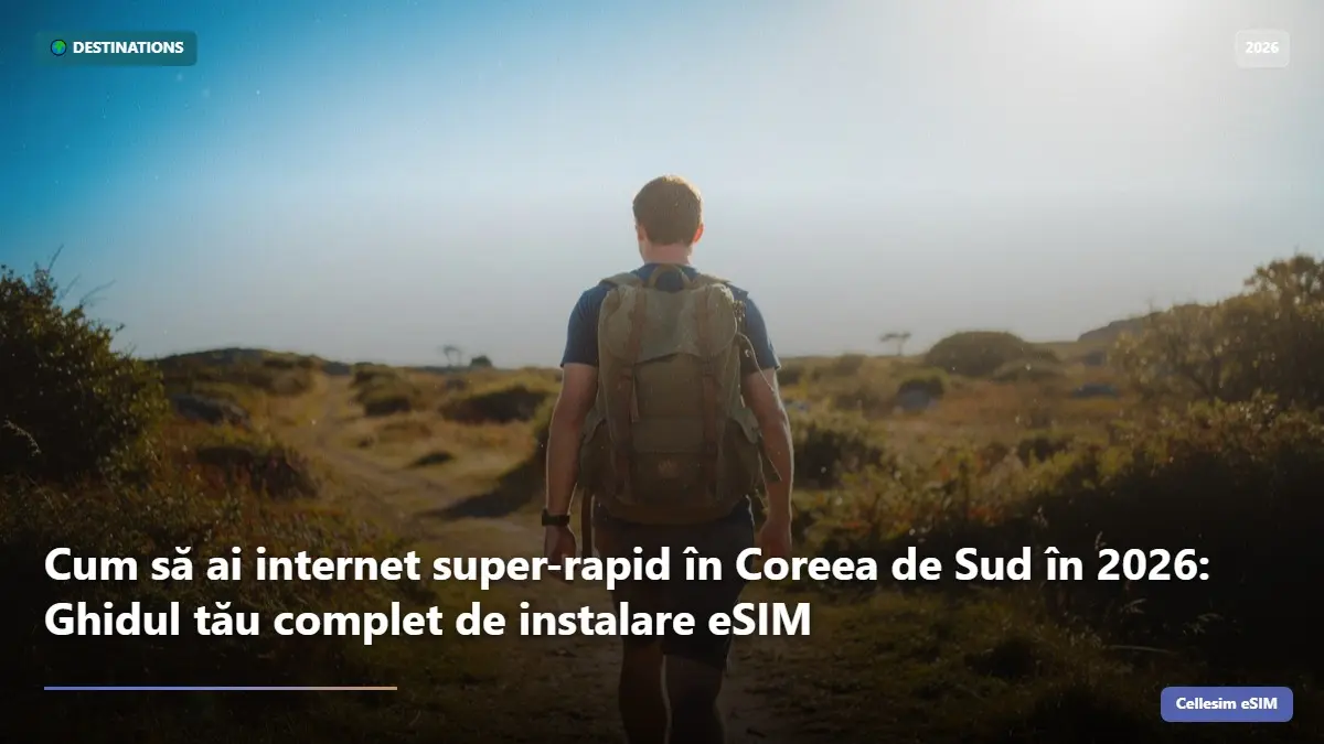 Cum să ai internet super-rapid în Coreea de Sud în 2026: Ghidul tău complet de instalare eSIM