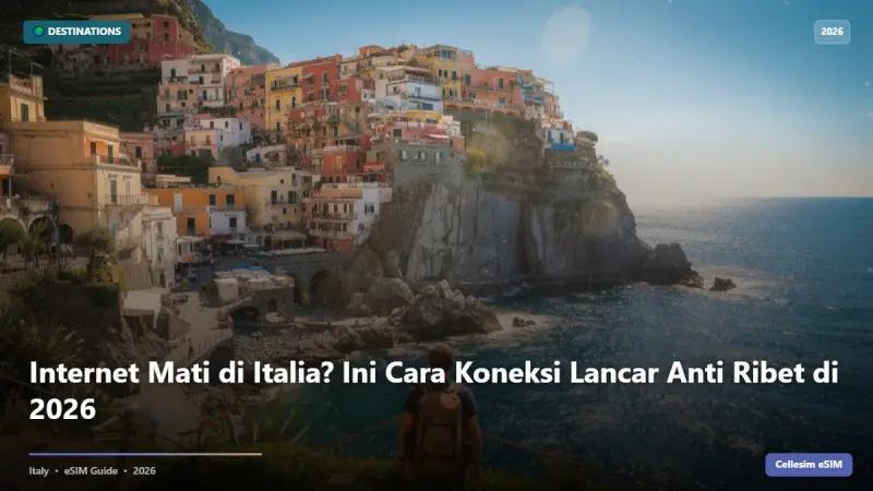 Internet Mati di Italia? Ini Cara Koneksi Lancar Anti Ribet di 2026