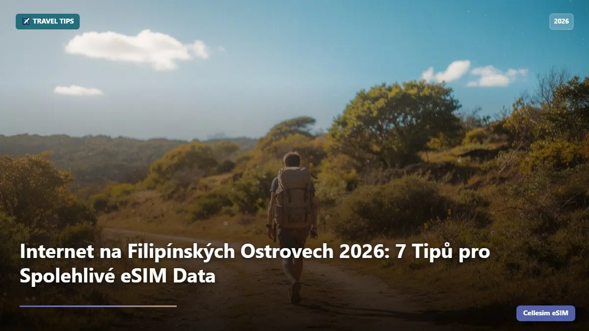 Internet na Filipínských Ostrovech 2026: 7 Tipů pro Spolehlivé eSIM Data