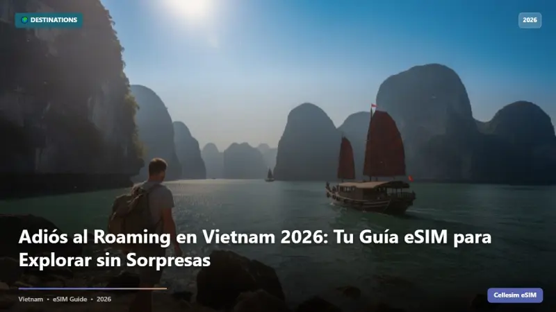 Adiós al Roaming en Vietnam 2026: Tu Guía eSIM para Explorar sin Sorpresas