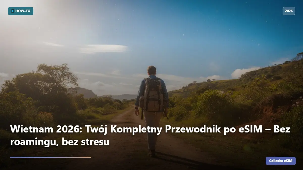 Wietnam 2026: Twój Kompletny Przewodnik po eSIM – Bez roamingu, bez stresu