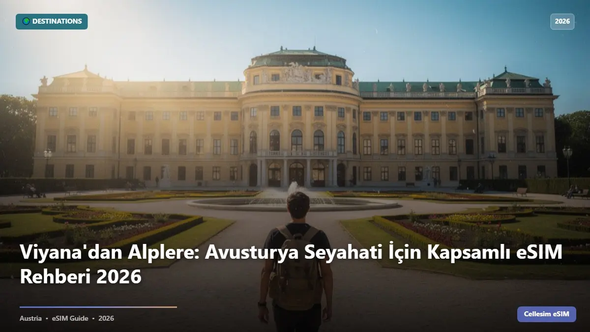 Viyana'dan Alplere: Avusturya Seyahati İçin Kapsamlı eSIM Rehberi 2026