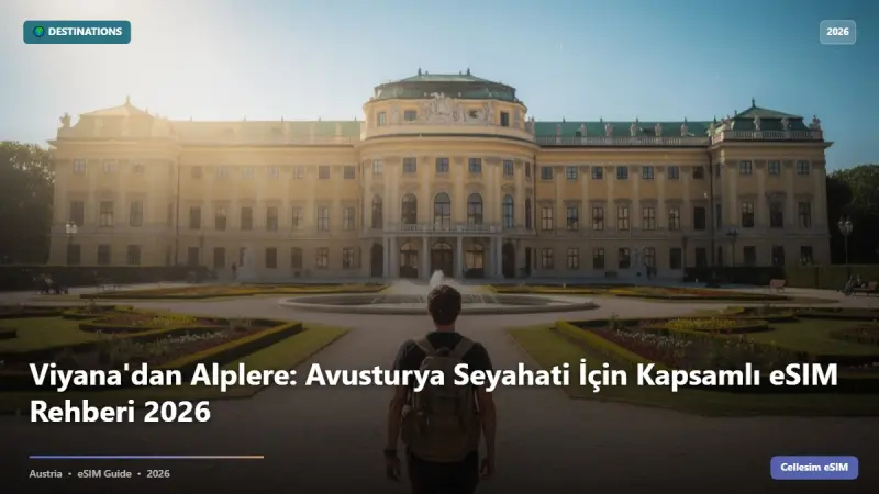 Viyana'dan Alplere: Avusturya Seyahati İçin Kapsamlı eSIM Rehberi 2026