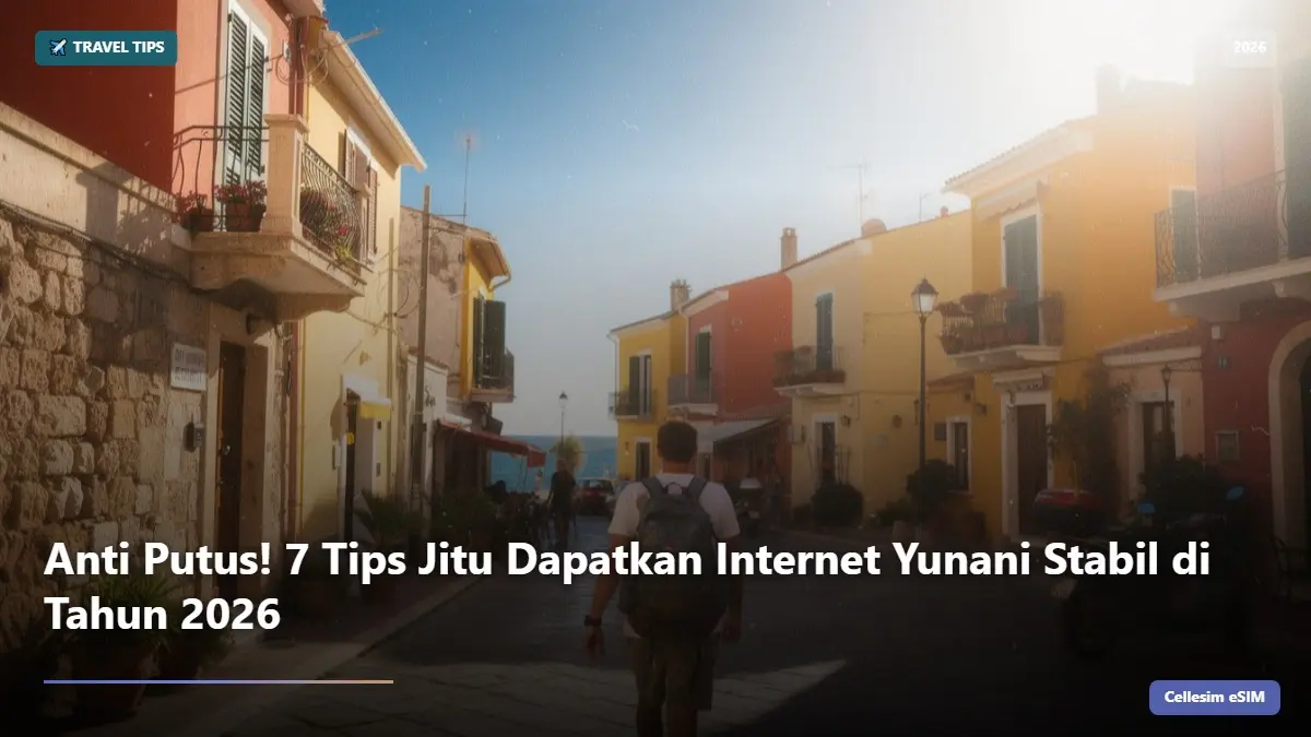 Anti Putus! 7 Tips Jitu Dapatkan Internet Yunani Stabil di Tahun 2026