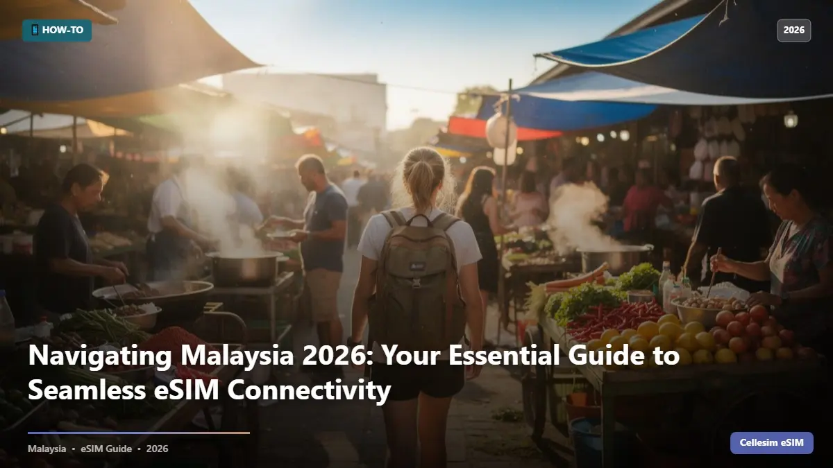 Navigating Malaysia 2026: Your Essential Guide to Seamless eSIM Connectivity