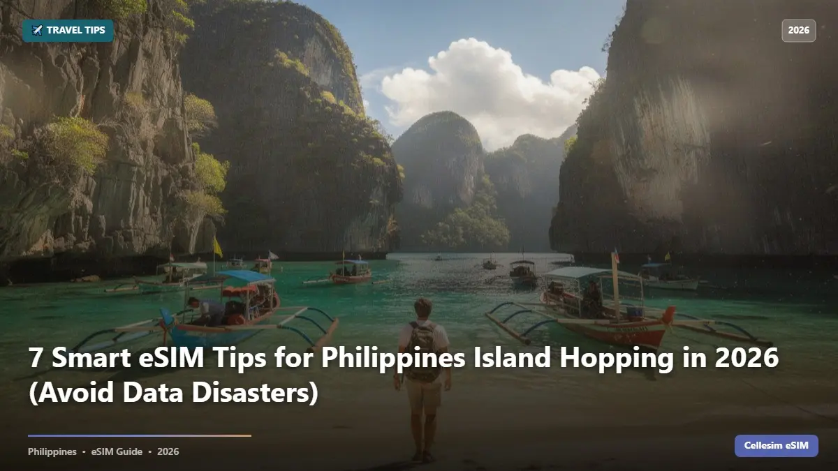 7 Smart eSIM Tips for Philippines Island Hopping in 2026 (Avoid Data Disasters)