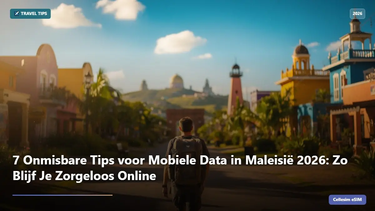 7 Onmisbare Tips voor Mobiele Data in Maleisië 2026: Zo Blijf Je Zorgeloos Online
