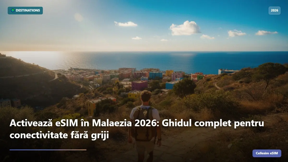 Activează eSIM în Malaezia 2026: Ghidul complet pentru conectivitate fără griji