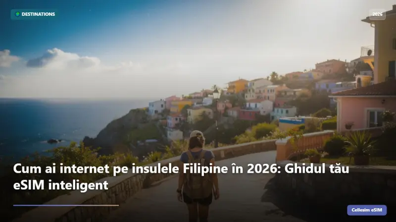 Cum ai internet pe insulele Filipine în 2026: Ghidul tău eSIM inteligent