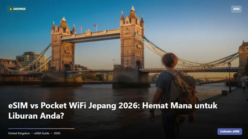 eSIM vs Pocket WiFi Jepang 2026: Hemat Mana untuk Liburan Anda?