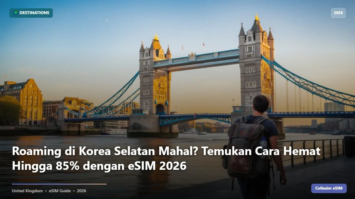 Roaming di Korea Selatan Mahal? Temukan Cara Hemat Hingga 85% dengan eSIM 2026