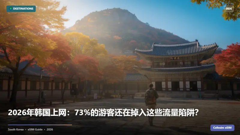 2026年韩国上网：73%的游客还在掉入这些流量陷阱？