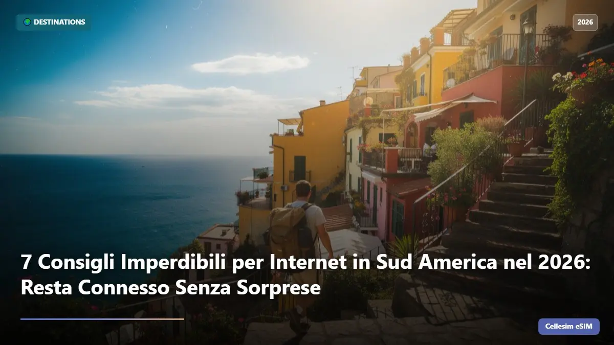 7 Consigli Imperdibili per Internet in Sud America nel 2026: Resta Connesso Senza Sorprese