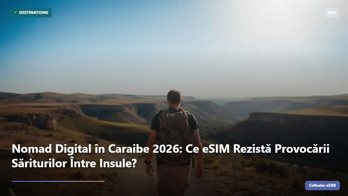 Nomad Digital în Caraibe 2026: Ce eSIM Rezistă Provocării Săriturilor Între Insule?