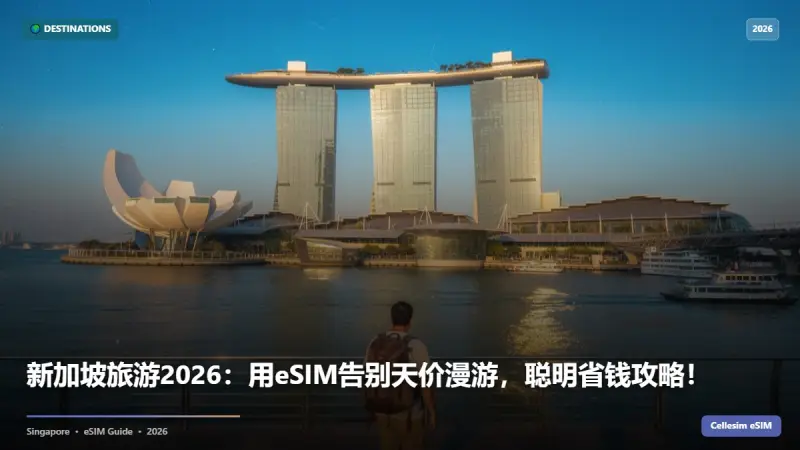 新加坡旅游2026：用eSIM告别天价漫游，聪明省钱攻略！