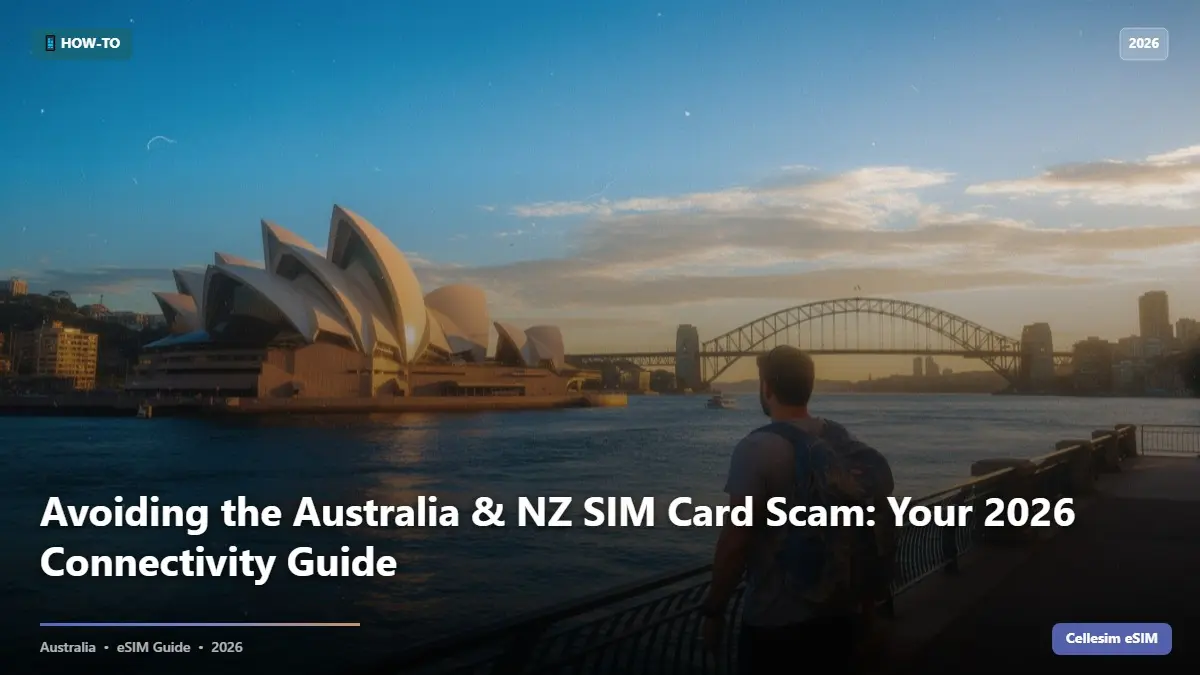 Avoiding the Australia & NZ SIM Card Scam: Your 2026 Connectivity Guide