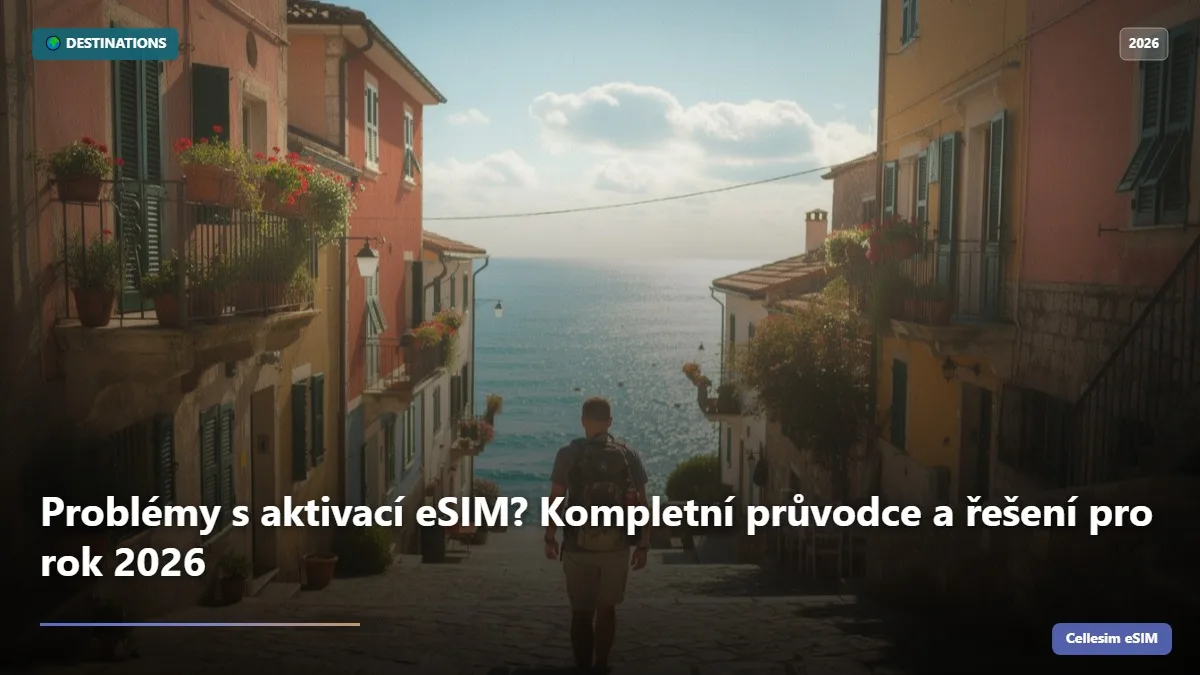 Problémy s aktivací eSIM? Kompletní průvodce a řešení pro rok 2026