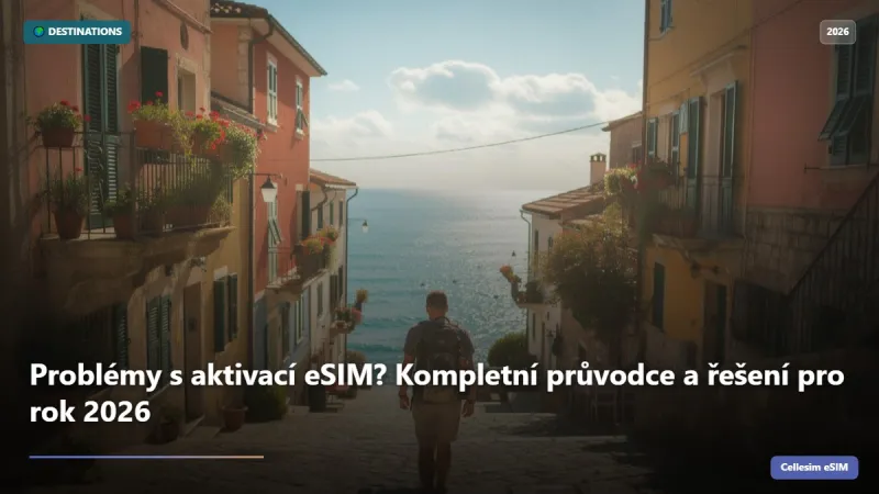 Problémy s aktivací eSIM? Kompletní průvodce a řešení pro rok 2026