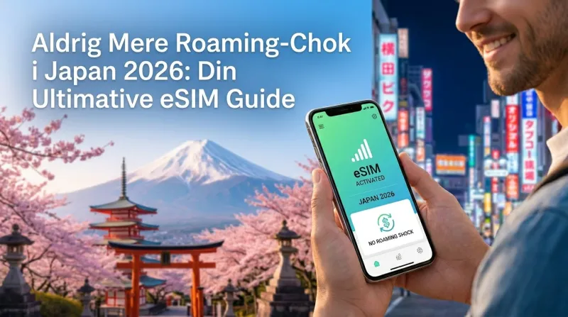 Aldrig Mere Roaming-Chok i Japan 2026: Din Ultimative eSIM Guide