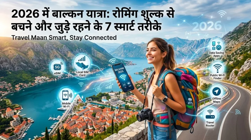 2026 में बाल्कन यात्रा: रोमिंग शुल्क से बचने और जुड़े रहने के 7 स्मार्ट तरीके