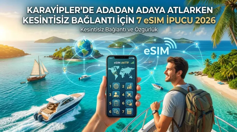 Karayipler'de Adadan Adaya Atlarken Kesintisiz Bağlantı için 7 eSIM İpucu 2026