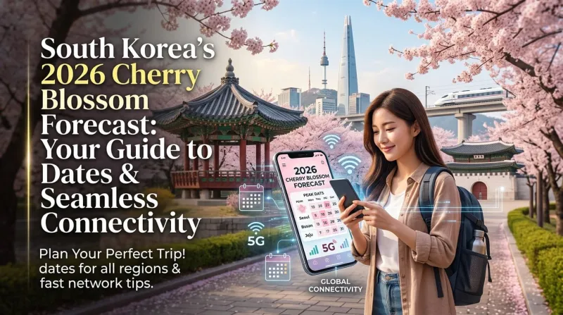 South Korea's 2026 Cherry Blossom Forecast: Your Guide to Dates & Seamless Connectivity