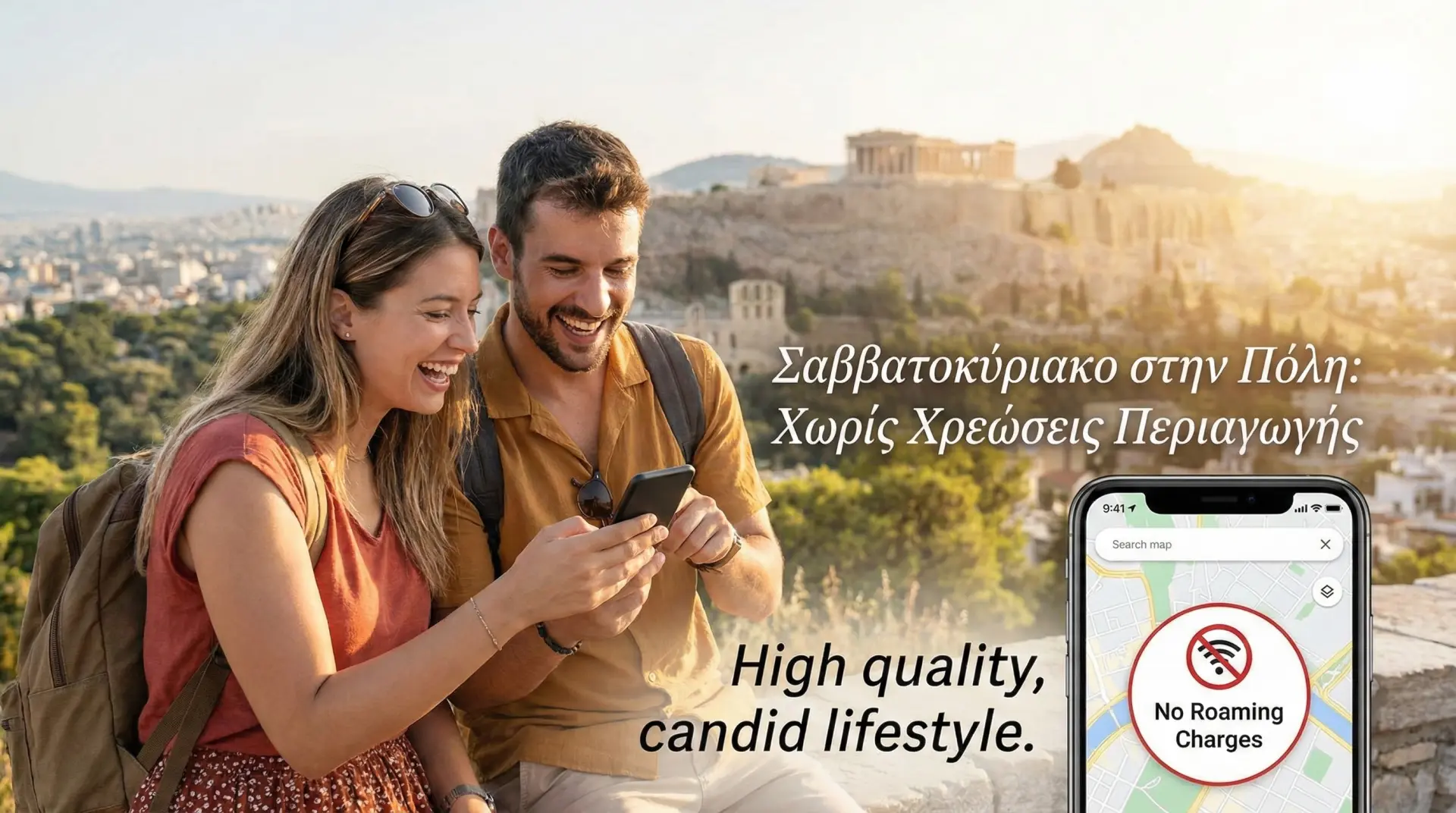 Σαββατοκύριακο στην Πόλη: Χωρίς Χρεώσεις Περιαγωγής