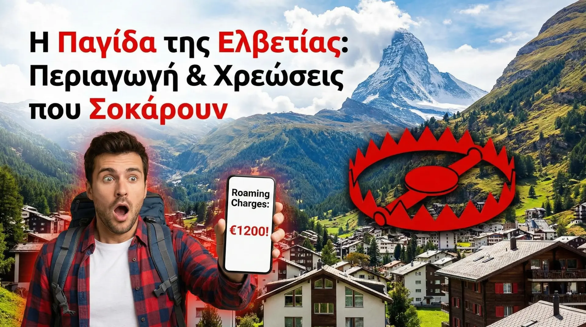Η Παγίδα της Ελβετίας: Περιαγωγή & Χρεώσεις που Σοκάρουν