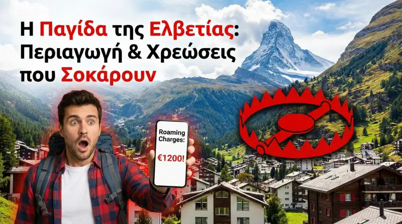 Η Παγίδα της Ελβετίας: Περιαγωγή & Χρεώσεις που Σοκάρουν