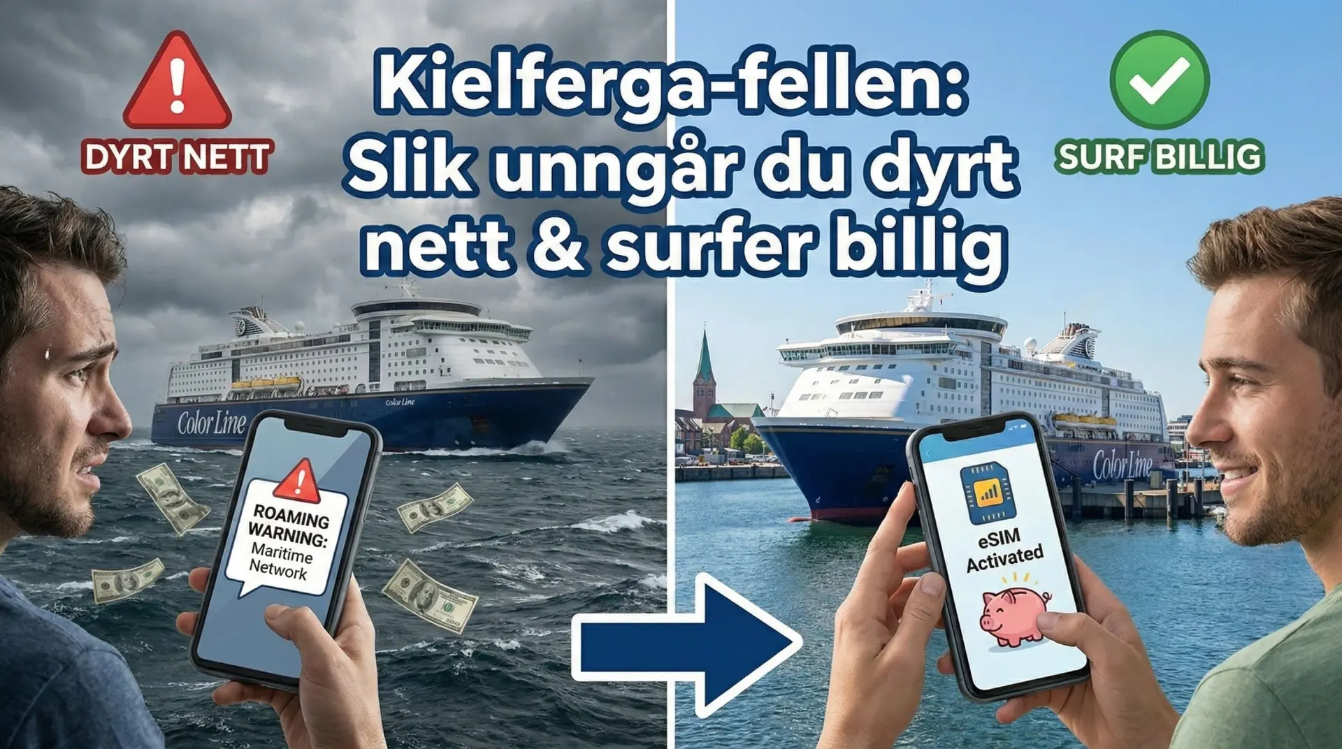 Kielferga-fellen: Slik unngår du dyrt nett & surfer billig