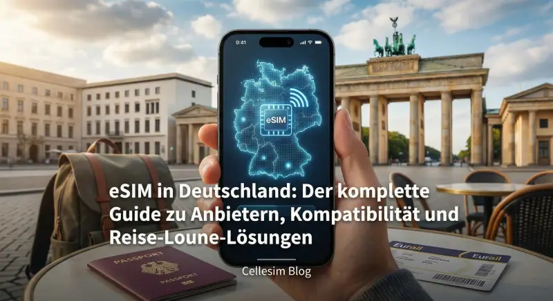 eSIM in Deutschland: Der komplette Guide zu Anbietern, Kompatibilität und Reise-Lösungen